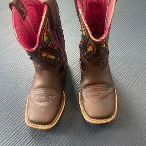 Ariat Pink Western Boots